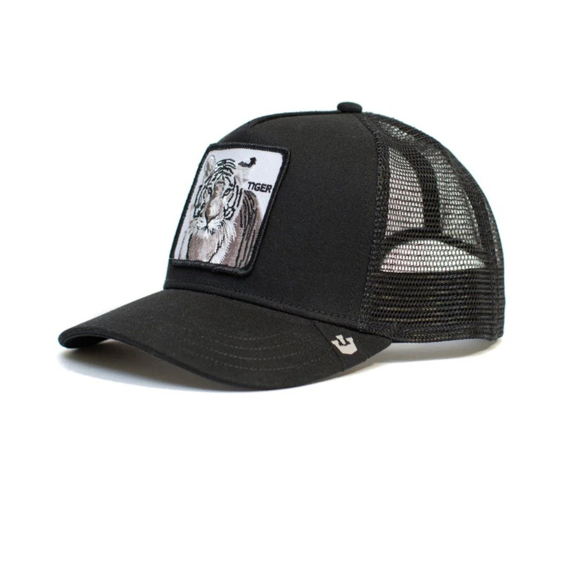 Queue Caps The White Tiger Cap - Black - قبعة